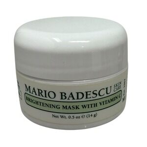 Mario Badescu Skin Care Brightening Mask w/ Vitamin C - 0.5 oz -‎ New